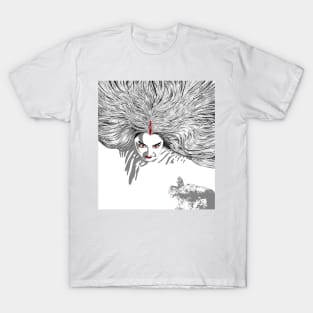 THE BRIDE WITH WHITE HAIR (White Cliff) T-Shirt
